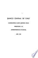...Memoria anual presentada a la superintendencia de bancos