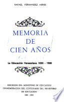 Memoria de cien años