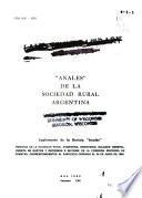 Memoria de la Sociedad Rural Argentina