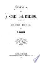 Memoria del Ministerio del Interior