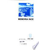 Memoria - INCE.