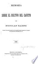 Memoria sobre el cultivo del cafeto