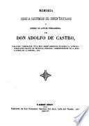 Memoria sobre la ilegitimidad del centon epistolario y sobre su autor verdadero