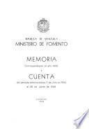 Memoria y cuenta