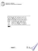 Memoria y cuenta