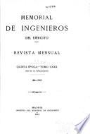 memorial de ingenieros y revista científico-militar