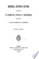 Memorial Histórico Espanol; Colección de Documentos, Opúsculos y Antigüedades