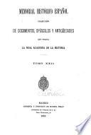 Memorial Histórico Espanol; Colección de Documentos, Opúsculos y Antigüedades