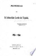 Memorias de D. Sebastián Lerdo de Tejada