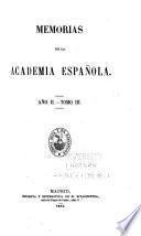 Memorias de la Academia Española