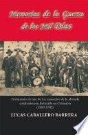Memorias de la guerra de los mil días
