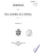 Memorias de la Real Academia de la Historia: 1885 (28, 853 p.)