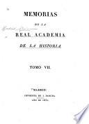 Memorias de la Real Academia de la Historia