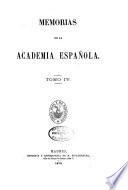 Memorias de la Real Academia Española