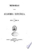 Memorias de la Real academia española