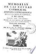 Memorias de las reynas catholicas, 1
