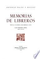 Memorias de libreros