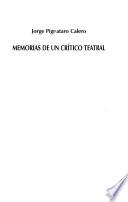 Memorias de un crítico teatral