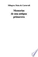 Memorias de una antigua primavera