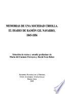 Memorias de una sociedad criolla