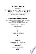 Memorias del coronel d. Juan van Halen