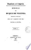 Memorias del Duque de Vicenza, 1