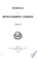 Memorias del Instituto Geográfico y Estadístco