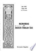 Memórias Do Instituto Oswaldo Cruz
