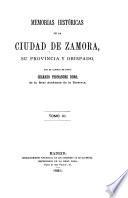 Memorias históricas de la ciudad de Zamora