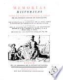 Memorias historicas sobre la marina comercio y artes de la antigua ciudad de Barcelona publicadas por disposicion y a expensas de la Real Junta y Consulado de Comercio de la misma ciudad. Y dispuestas por D. Antonio de Capmany y de Montpalau..