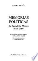 Memorias políticas