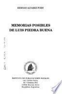 Memorias posibles de Luis Piedra Buena