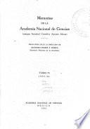 Memorias y revista de la Sociedad Científica Antonio Alzate