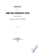 Memorie della Società astronomica italiana (già degli spettroscopisti) ...