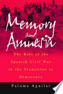 Memory and Amnesia
