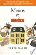 MENOS ES MAS