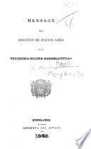 Mensage del Gobierno de Buenos Aires á la vigésimasexta legislatura. (Diciembre 27 de 1848.).