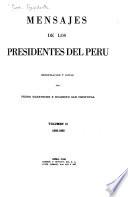 Mensajes de los presidentes del Perú