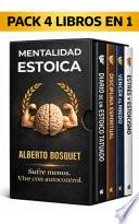 MENTALIDAD ESTOICA: PACK 4 LIBROS EN 1