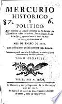 Mercurio histórico y político
