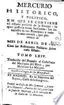 Mercurio histórico y político