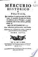 Mercurio histórico y político