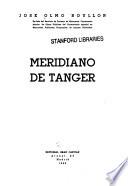 Meridiano de Tanger