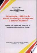 Methodik und Didaktik des Deutschen als Fremdsprache im spanischen Kontext
