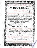 Methodo practico y doctrinal dispuesto en forma de cathecismo por preguntas y respuestas para la instruccion de las religiosas en las obligaciones de su estado ...