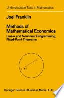 Methods of Mathematical Economics