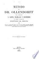 Método del Dr. Ollendorff para aprender á leer, hablar y escribir un idioma cualquiera adaptado al bisaya