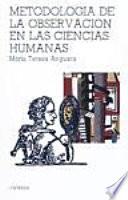 Metodología de la observación en las ciencias humanas