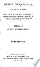 Mexico conquistado. Poema heroyco (etc.)