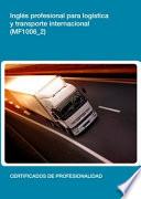 MF1006_2 - Inglés profesional para logística y transporte internacional